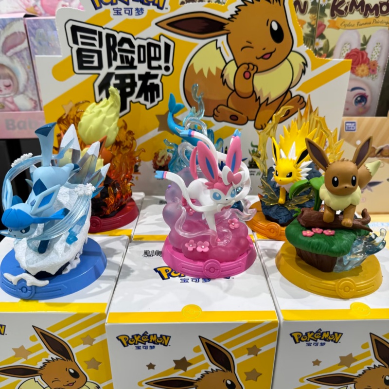 Resin Art Case - متوفر في المخزون: مجموعة شخصيات بوكيمون