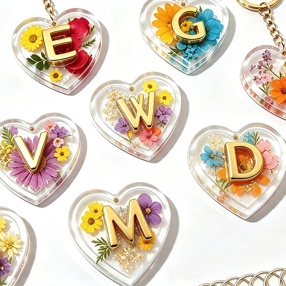 Resin Art Alphabet - قوالب سيليكون كاملة للحروف الـ 26