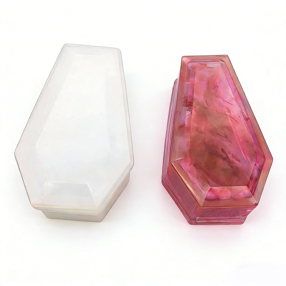 قالب سيليكون على شكل جمجمة وخف - مراجعة Resin Art Equipment وسعره