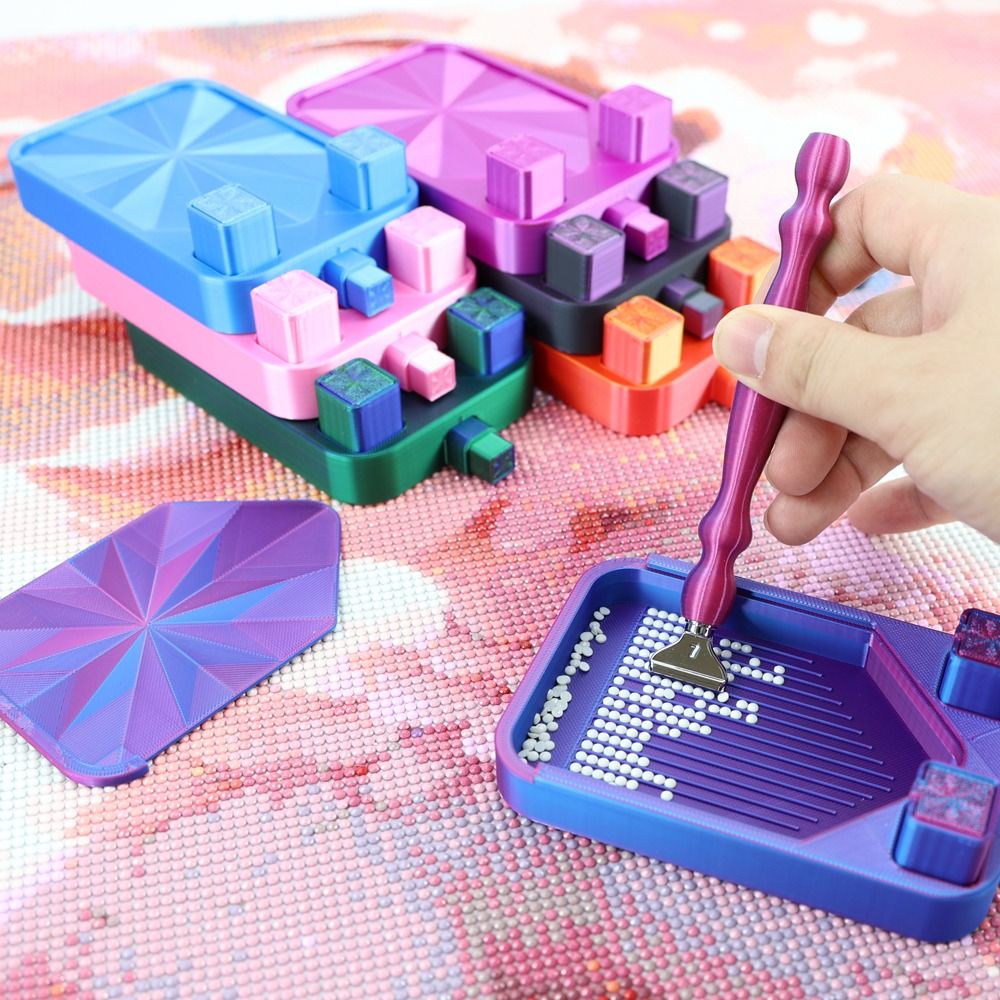 صينية طلاء ماسية يدوية الصنع م - مراجعة Resin Art Case وسعره