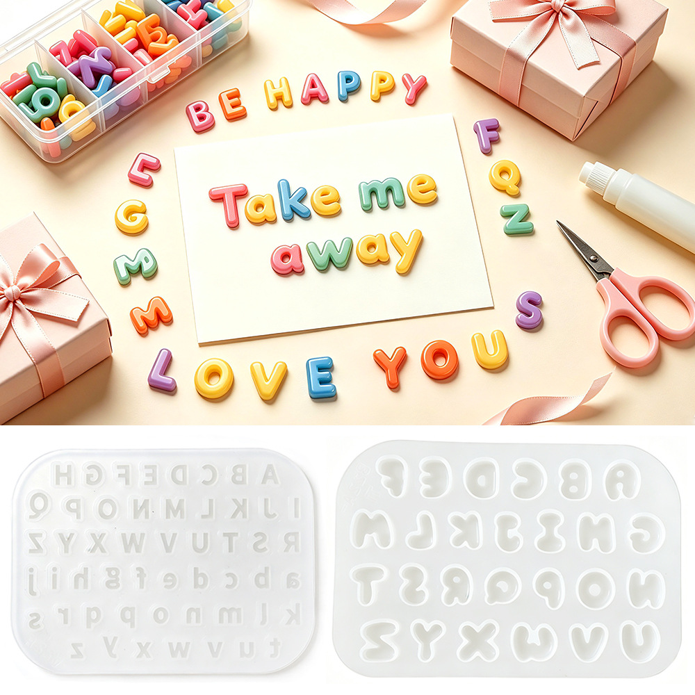 قالب سيليكون جديد لـ 26 حرفًا  - مراجعة Resin Art Alphabet وسعره