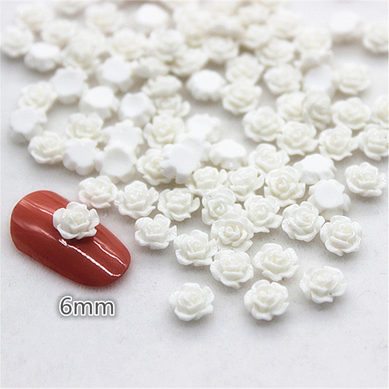كبوشن ورد صغير 6 مللي متر ، 10 - مراجعة Resin Art Rose وسعره