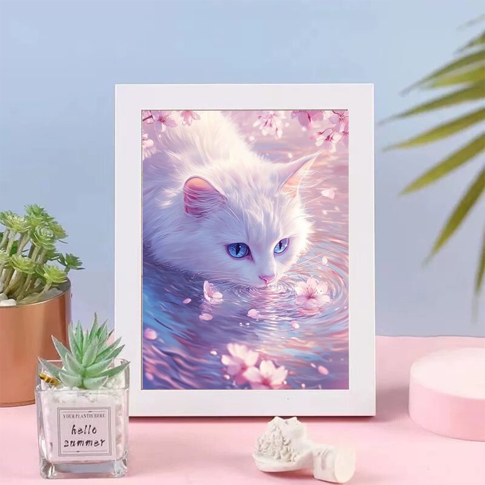 لوحة فنية ماسية خماسية الأبعاد - مراجعة Resin Art Wallpaper وسعره