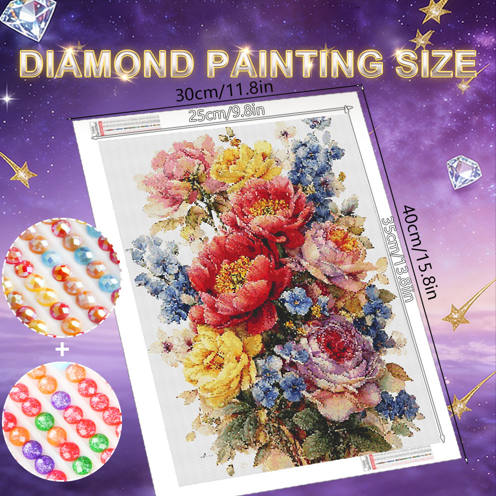 طقم رسم بالألماس من HUACAN، زه - مراجعة Resin Art Rose وسعره